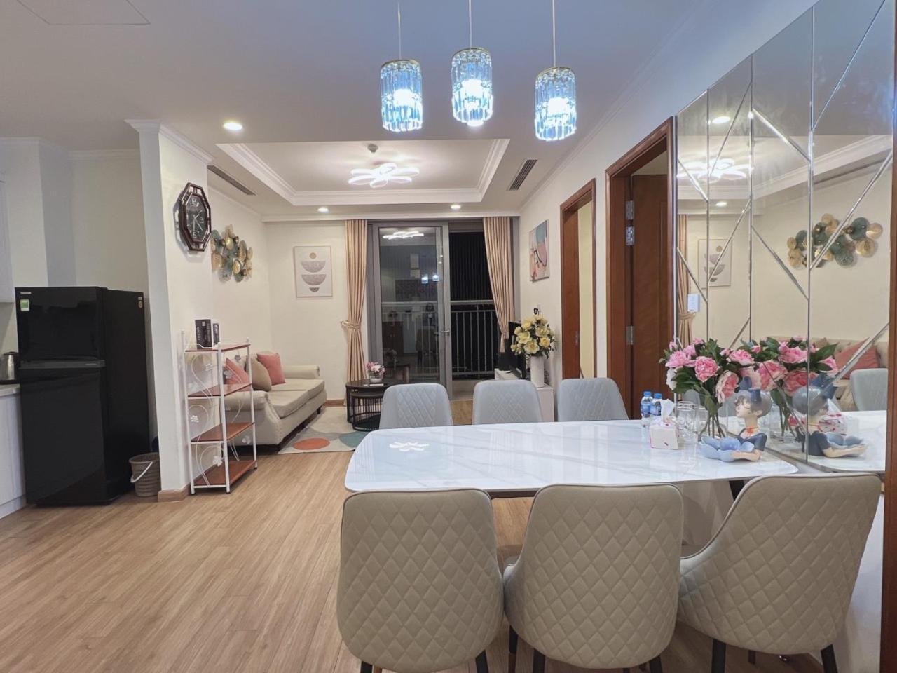 Vinhomes Time City And Parkhill Premium Apartment Hanoi Bagian luar foto
